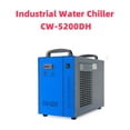 thumbnail image 3 of 7L Industrial Water Chiller CW-5200DH 0.9HP 3.43gpm Water Cooling System for 60W 70W 80W 90W 100W 120W 130W 150W CO2las erEngraving & Cutting Machines, Cools 5699 BTU/Hour, 3 of 4