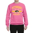 thumbnail image 2 of Wild Bobby City of Pittsburgh Hockey Fantasy Fan Sports Unisex Crewneck Sweatshirt, Neon Pink, 3X-Large, 2 of 5