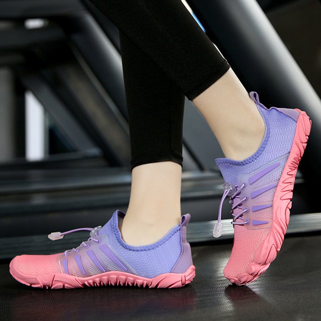 Zapatos de vadeo unisex de goma suave para vadear en la playa (37 morado) Likrtyny Tenis De Mujer Tenis De Hombre