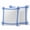 Blue, variant on Striped Navy Outdoor Pillow Covers 24x24 Set of 2, Waterproof Patio Throw Pillowcase Protectors, Blue White Geometric Minimalist Square Decorative Pillow Shams Cushion Covers for Seat Bed Couch Sofa