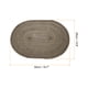 thumbnail image 2 of Uxcell 4 piezas de manteles ovalados trenzados de 20" para mesas de comedor, manteles ovalados antideslizantes, lavables, con aislamiento térmico, manteles tejidos, marrón, 2 of 7