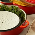 thumbnail image 2 of BergHOFF Neo Cast Iron 5qt. Oval Dutch Oven 11.5" with Lid, Orange, 2 of 6
