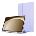 thumbnail image 1 of Funda Protectora Transparente Smart Cover para Samsung Galaxy Tab A9 PLlus - Estuche Carcasa Rígida Antigolpes y Cubierta Color Lila., 1 of 6