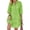 Yellow Green, variant on utcoco Women's 2026 Eyelet Lace Midi Dress V Neck Puff 3/4 Sleeve Button Tiered Sexy A Line Sun Dress