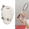 thumbnail image 3 of Maoww Tennis Racket Shoulder Bag Outdoors Sports Accessories Pocket Mesh Organizer White, 3 of 8
