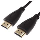 HDMI Cables, High Speed HDMI Cable 1.4v Support 3D for Smart LED HDTV, Apple TV, Blu-Ray DVD (1