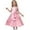 Pink, variant on MAIHAN Easter Dresses for Flutter Sleeve Cute Bunny Bow Knot Flowy Dresses for Girls Fit Flare Tulle Tutu Party Birthday Vacation Dresses for Girls