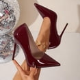 thumbnail image 2 of High Heels for Women Pointed Toe Pa10T Closed Toe 4.72 Inch Heel Pumps, 2 of 9