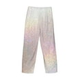 thumbnail image 5 of Daiia Glitter Light Pearl Men's Sleep Pant with Pockets and Drawstring,Pajama Pants-X-Large, 5 of 9