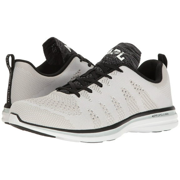 APL WHITE/BLACK/COSMIC GREY Men's Techloom Pro Sneakers, US 8