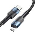 thumbnail image 4 of 2 uds. Cable de carga de datos ESSAGER para iPhone iPad Cable de cable de teléfono móvil (1M) Azul, 4 of 4