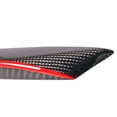 thumbnail image 6 of Ikon Motorsports Trunk Spoiler Compatible with 13-18 Mercedes-Benz CLA W117 Sedan P Style Carbon Fiber Red Line Trim, 6 of 7