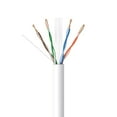 thumbnail image 3 of Cables Direct Online 1000FT CAT6 Plenum CMP Solid UTP Cable 550MHz Ethernet LAN 23AWG CCA (Copper Clad Aluminum) Bulk Pull Box, White, 3 of 9