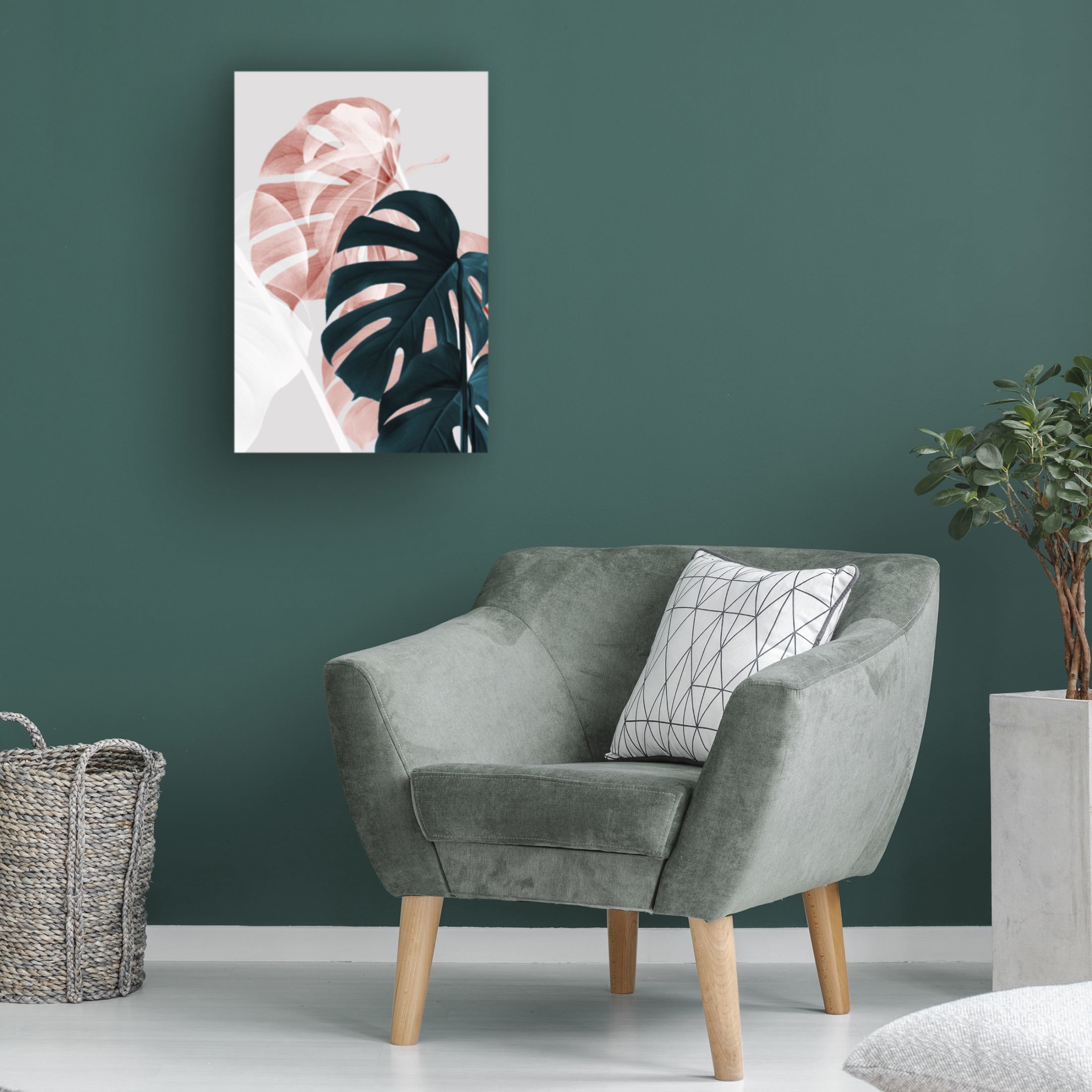 Trademark Fine Art Pictufy Studio Monstera Creative 09 Canvas Wall Art
