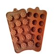 thumbnail image 4 of OUSITAID 15 Grid Cake Border Cupcake Fondant Cake Decorating Mold Tools Gumpaste Chocolate Moulds Ice Cube Tray, 4 of 8