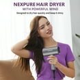 thumbnail image 6 of NEXPURE Hair Dryer, Fast Drying 2000W Ionic Blow Dryer with Diffuser, 2 Attachments for All Hair Types, Perfect Gift, Suitable for Home and Travel, 6 of 7