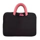 thumbnail image 3 of Maletín para portátil, bolsa de transporte para computadora, informal, de moda, ligero, funda protectora para portátil, para viajes, desplazamientos a Negro, 3 of 8