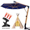 thumbnail image 4 of TIMIFIS Solar Patio Umbrella Lights Cordless Parasol String Lights With Clip Umbrella Pole Light Solar Powered For Umbrella Outdoor Lighting Beach Garde -, 4 of 7