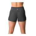thumbnail image 4 of Womens Athletic Running Workout Volleyball Shorts WOD Lightweight Mesh Liner Zip Pocket, 4 of 7