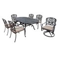 thumbnail image 1 of 7-Pc Round Outdoor Dining Set, 1 of 5
