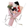 thumbnail image 3 of Ouuluon Flower Bouquet Artificial Silk Flower Bouquet with Tote Bag, Graduation Season Keepsake Gift for Classmates Friends Family, 3 of 6