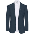 thumbnail image 2 of Boys' Linen Blazer- Lightweight Summer Blazer - Slim Fit Formal and Casual (Toddler to Teen Sizes: 2T-20), 2 of 9