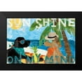 thumbnail image 2 of Charron, Veronique 18x13 Black Modern Framed Museum Art Print Titled - Good Vibes I, 2 of 5