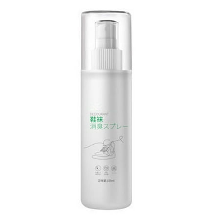 

100ml Shoe Socks Foot Sweat Smell Removal Spray Refresher Shoes Smell Remover New。