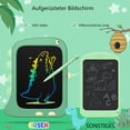 thumbnail image 3 of Tablero de escritura LCD de 8,5 pulgadas para niños de 1, 2, 3, 4, 5 y 6 años, tablero de dibujo con pantalla de 8,5 pulgadas, tablero de pintura, bandeja de escritura de dinosaurio, regalo pequeño, 3 of 5