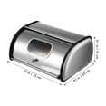thumbnail image 2 of IFANLANDOR Stainless Steel Bread Box Airtightness Home Use 1Pack, 2 of 8