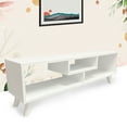 thumbnail image 5 of 47.5" Inch Media Console TV Unit, White Color with Display Storages, Home and Office Use, 5 of 5