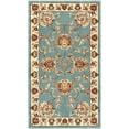 thumbnail image 2 of Sultan Sarouk Light Blue Oriental 2x 4 (2'3" x 3'11") Area Rug Persian Floral Formal Traditional Area Rug Easy Clean Stain Fade Resistant Shed Free Modern Classic Contemporary Thick Soft Plush Doormat, 2 of 7