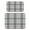 White-541, variant on 2pcs Plaid Checkered Coffee Bar Mats 4-Layer Absorbent Design, Multi-Functional Drying Mat for Kitchen