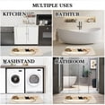 thumbnail image 4 of Cats in Bathtub Flannel Bath Mat 16x24 Inches, Soft Absorbent Non-Slip Bathroom Rug, Machine Washable Floor Mat for Shower, 4 of 7