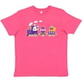 thumbnail image 3 of Inktastic Easter Bunny Rabbit Egg Train Youth T-Shirt, 3 of 5