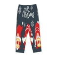 thumbnail image 4 of Bingfone Pajamas For Women,Three Cute Christmas Gnomes Pajama Pants With Pockets-Xx-Large, 4 of 9