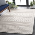 thumbnail image 3 of SAFAVIEH Milos Salvador Geometric Indoor/Outdoor Area Rug, Beige, 4' x 6', 3 of 13