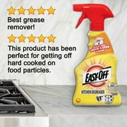 Easy-Off, Kitchen Degreaser, Specialty Cleaner, 16oz, Lime Scent, Plastic Spray Bottle