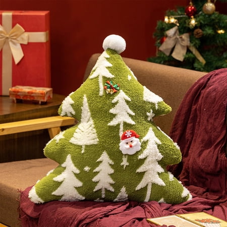outdoor christmas tree Christmas Tree Pillows Christmas Decoration Sofa Cushions Plushies Toy Gifts christmas decorations outdoor