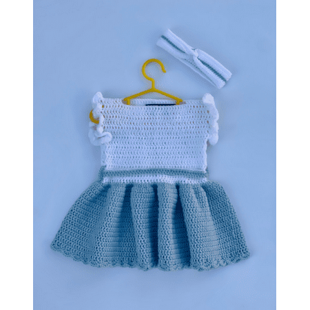 Luna Dress with Headband (3-6 Months)