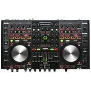 Denon DJ MC6000MK2 | Premium Digital DJ Controller & Mixer with full Serato DJ download (4-Channel / 4-Deck / 8-Source)