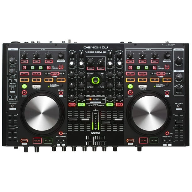 Denon DJ MC6000MK2 Premium Digital DJ Controller & Mixer with full