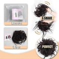 thumbnail image 5 of ZHAOCHENG Moño despeinado, moño desordenado, extensión de cabello, cola de caballo con banda elástica, cola de caballo, extensiones de cabello sintético, coleteros, 5 of 5
