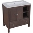 Bellemave 30" Bathroom Vanity with Sink, Bathroom Storage Cabinet with ...