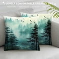 thumbnail image 3 of Chilfamy Fantasy Art Pillow Covers for Couch Sofa Zipper Closure Aesthetic Decorative Indoor/Outdoor 1PC 18x18in, 3 of 5