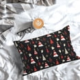 thumbnail image 3 of Salouo Christmas Tree and Gold Socks Pattern Pillow Cases,1PC Pillow Covers with Envelope Closure Decorative Pillow Case for Bed Couch,Pillows Not Included-20"x30", 3 of 6
