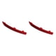 thumbnail image 4 of Sidaley Reemplazo del reflector derecho/izquierdo de la cubierta del parachoques trasero para F10 2010-2013 F18 2014-2016 63147318556 rojo 2piezas, 4 of 6