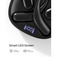 thumbnail image 5 of Mythsound Auriculares abiertos, auriculares inalámbricos Bluetooth 5.3 con ganchos para los oídos, 75 horas de reproducción, carga rápida, resistentes al sudor, estuche de carga con pantalla digital p, 5 of 5