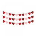 thumbnail image 3 of 3pcs Love Pull Flag Valentine's Day Decoration Banner Wall Decoration Valentine's Day Home Party Decoration, 3 of 3