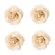 thumbnail image 4 of WASHWEPE 4Ud Flores De Lino Artificiales Beige Para Fiesta Y Manualidades, 4 of 8